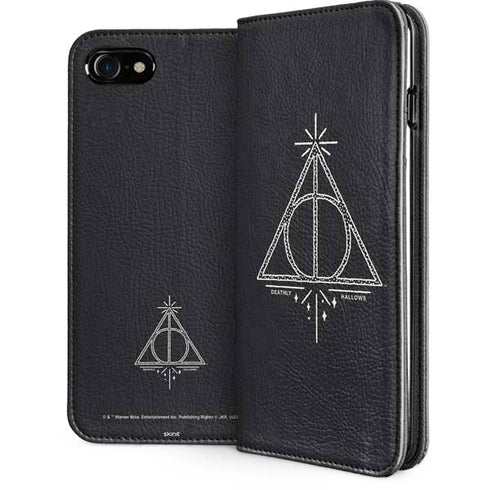 Wizarding Worlds Harry Potter Deathly Hallows Symbol iPhone Cases