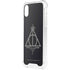Wizarding Worlds Harry Potter Deathly Hallows Symbol iPhone XS Clear Case