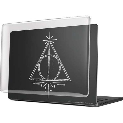 Wizarding Worlds Harry Potter Deathly Hallows Symbol MacBook Pro 14in (2021-24) Case plus Skin