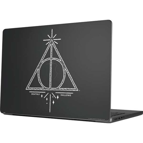 Wizarding Worlds Harry Potter Deathly Hallows Symbol Apple MacBook Pro 14-inch Skin