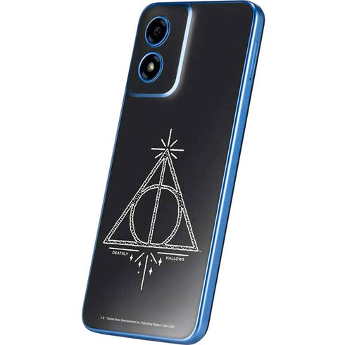Wizarding Worlds Harry Potter Deathly Hallows Symbol Moto G Play 4G (2024) Skin