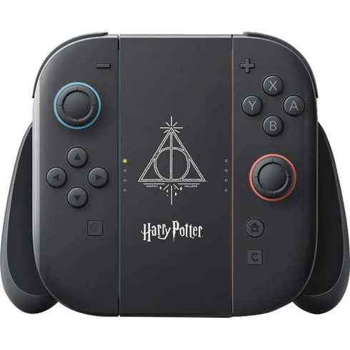 Wizarding Worlds Harry Potter Deathly Hallows Symbol Nintendo Switch 2 (2025) with Joy-Con Skin