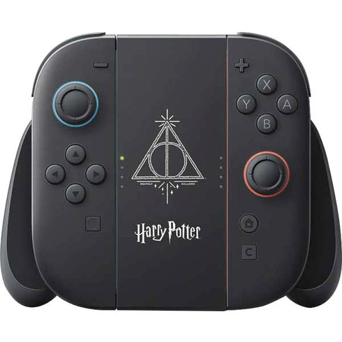 Wizarding Worlds Harry Potter Deathly Hallows Symbol Nintendo Switch 2 (2025) Joy-Con Controller Skin