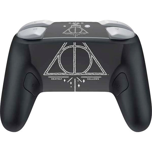 Wizarding Worlds Harry Potter Deathly Hallows Symbol Nintendo Switch 2 (2025) Pro Controller Skin
