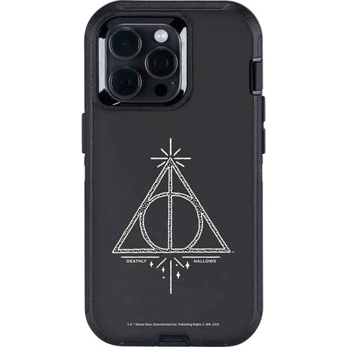Wizarding Worlds Harry Potter Deathly Hallows Symbol Otterbox Defender iPhone Skin