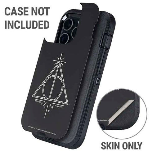 Wizarding Worlds Harry Potter Deathly Hallows Symbol Otterbox Defender iPhone Skin
