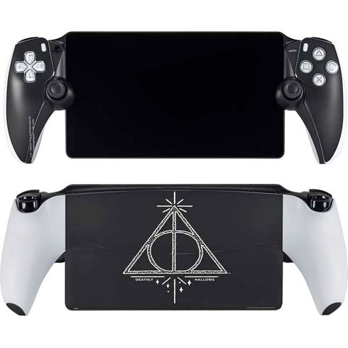 Wizarding Worlds Harry Potter Deathly Hallows Symbol PlayStation Portal Remote Player Skin