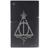 Wizarding Worlds Harry Potter Deathly Hallows Symbol PS5 Slim Digital Edition Console Skin