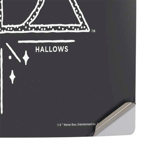 Wizarding Worlds Harry Potter Deathly Hallows Symbol PS5 Slim Digital Edition Console Skin