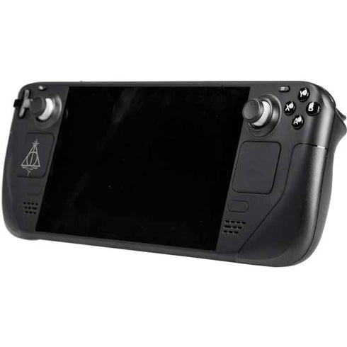 Wizarding Worlds Harry Potter Deathly Hallows Symbol Steam Deck Handheld Gaming Computer OLED Skin