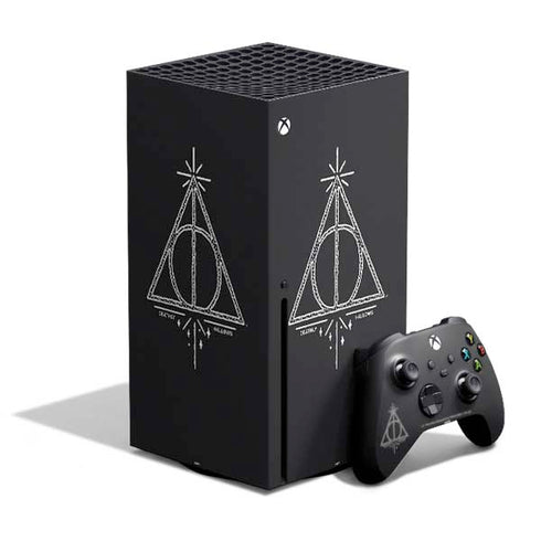 Wizarding Worlds Harry Potter Deathly Hallows Symbol Xbox Series X Bundle Skin