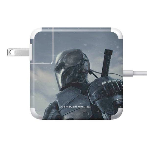 DC Comics Arkham Origins Deathstroke 85W Power Adapter (15 and 17 inch MacBook Pro Charger) Skin