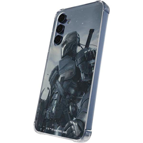 DC Comics Arkham Origins Deathstroke Galaxy A35 5G Clear Case