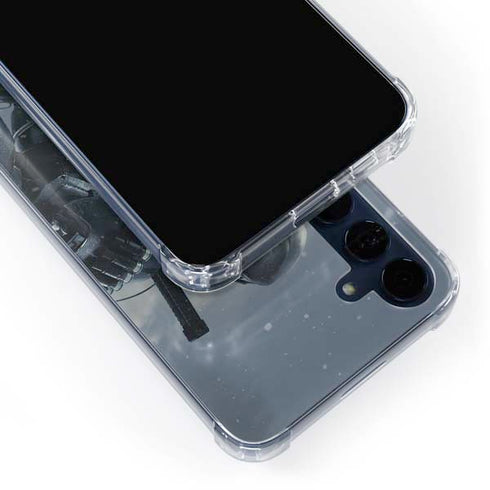 DC Comics Arkham Origins Deathstroke Galaxy A55 5G Clear Case