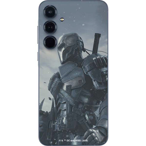 DC Comics Arkham Origins Deathstroke Galaxy A55 5G Skin