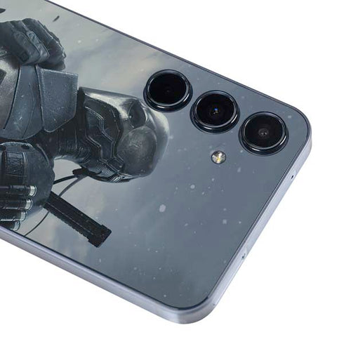 DC Comics Arkham Origins Deathstroke Galaxy A55 5G Skin