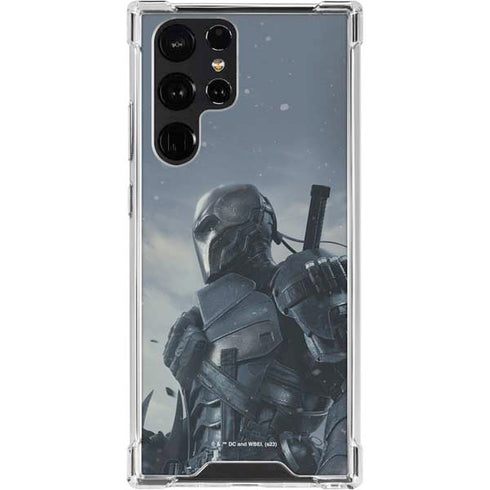 DC Comics Arkham Origins Deathstroke Galaxy S23 Ultra Clear Case