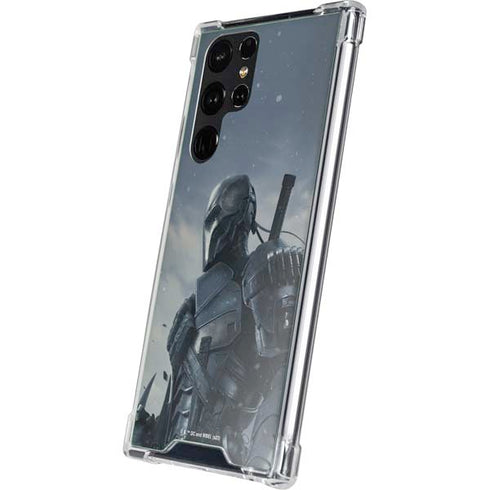 DC Comics Arkham Origins Deathstroke Galaxy S23 Ultra Clear Case