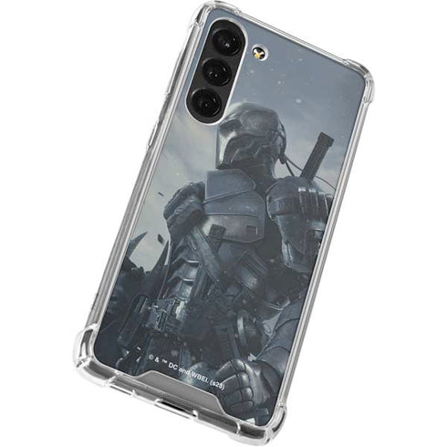 DC Comics Arkham Origins Deathstroke Galaxy S24 FE Clear Case