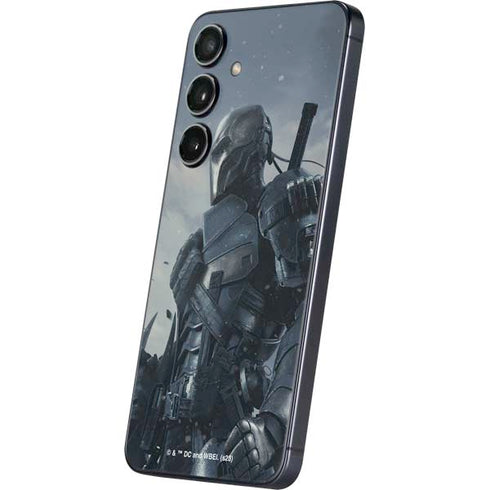 DC Comics Arkham Origins Deathstroke Galaxy S24 Plus Skin
