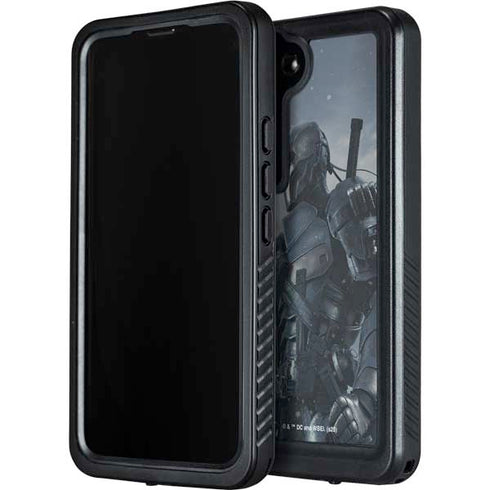 DC Comics Arkham Origins Deathstroke Galaxy S24 Plus Waterproof Case
