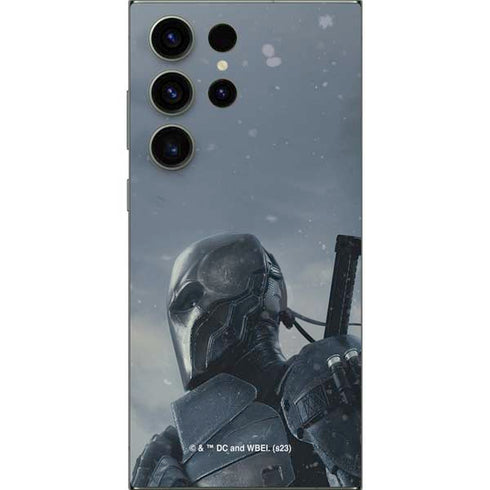 DC Comics Arkham Origins Deathstroke Galaxy S25 Ultra Skin
