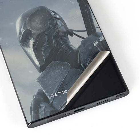 DC Comics Arkham Origins Deathstroke Galaxy S25 Ultra Skin