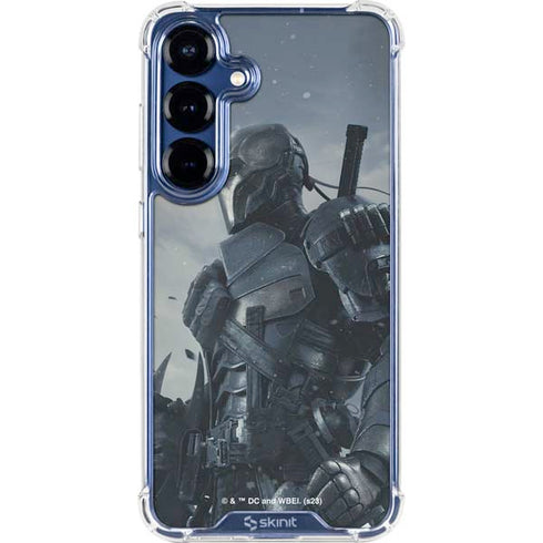 DC Comics Arkham Origins Deathstroke Galaxy S25 Plus Clear Case