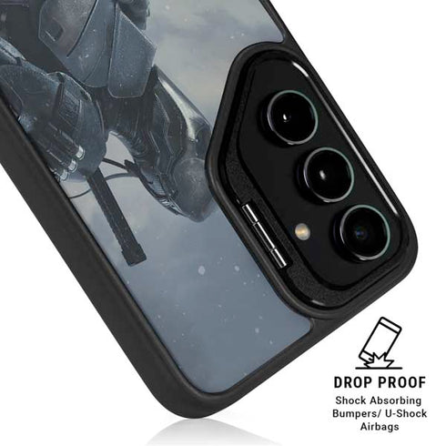 DC Comics Arkham Origins Deathstroke Galaxy S26 Plus Kickstand Case