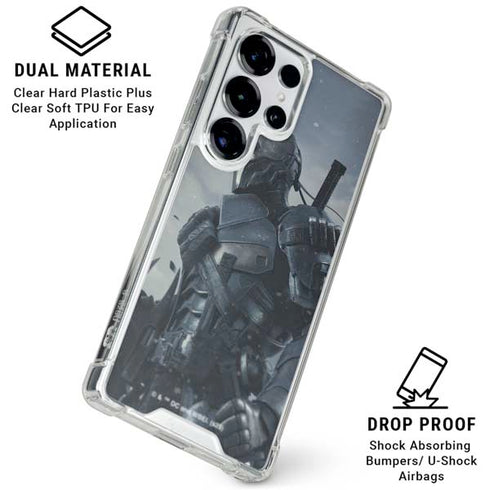 DC Comics Arkham Origins Deathstroke Galaxy S26 Ultra Clear Case