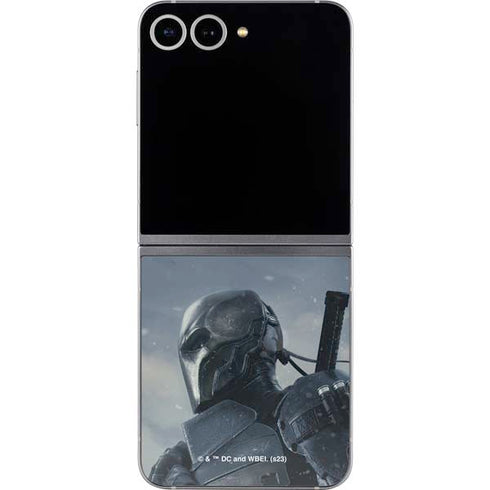 DC Comics Arkham Origins Deathstroke Galaxy Z Flip6 Skin