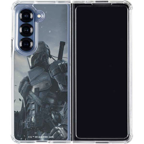DC Comics Arkham Origins Deathstroke Galaxy Z Fold6 Clear Case