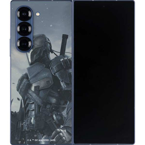 DC Comics Arkham Origins Deathstroke Galaxy Z Fold6 Skin