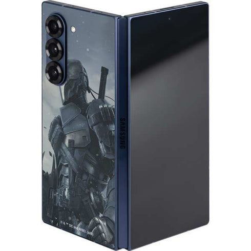 DC Comics Arkham Origins Deathstroke Galaxy Z Fold6 Skin