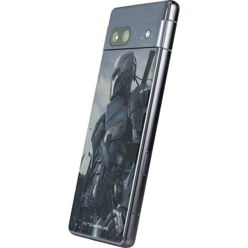 DC Comics Arkham Origins Deathstroke Google Pixel 7a Skin