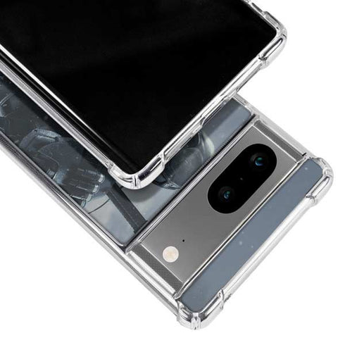 DC Comics Arkham Origins Deathstroke Google Pixel 8a Clear Case