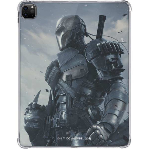DC Comics Arkham Origins Deathstroke iPad Pro 11in (2024) Clear Case