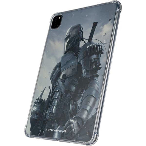 DC Comics Arkham Origins Deathstroke iPad Pro 11in (2024) Clear Case