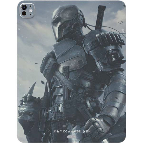 DC Comics Arkham Origins Deathstroke iPad Pro 13in M4 (2024) Skin