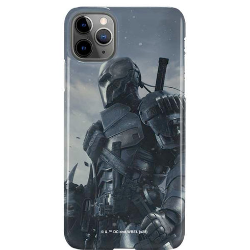DC Comics Arkham Origins Deathstroke iPhone Cases