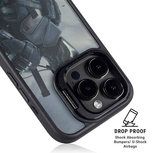 DC Comics Arkham Origins Deathstroke iPhone 13 Pro Max Kickstand Case