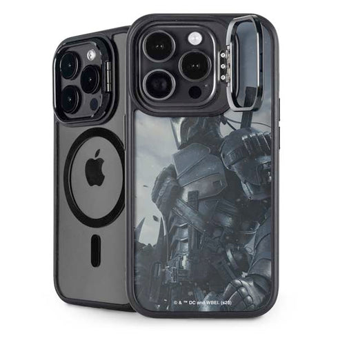 DC Comics Arkham Origins Deathstroke iPhone 15 Pro Max Kickstand Case