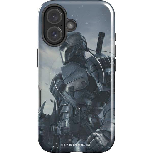 DC Comics Arkham Origins Deathstroke iPhone 16 Magsafe Impact Case