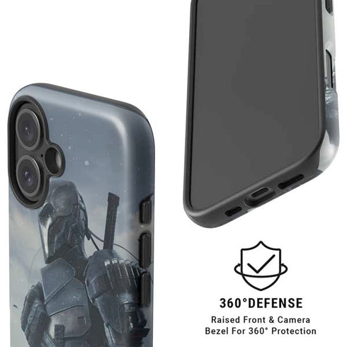 DC Comics Arkham Origins Deathstroke iPhone 16 Magsafe Impact Case
