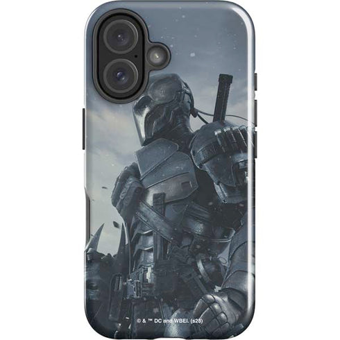 DC Comics Arkham Origins Deathstroke iPhone 16 Plus Impact Case