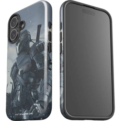 DC Comics Arkham Origins Deathstroke iPhone 16 Plus Impact Case