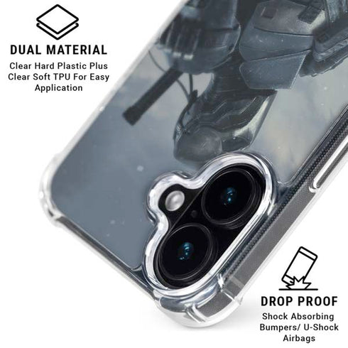 DC Comics Arkham Origins Deathstroke iPhone 16 Plus MagSafe Case