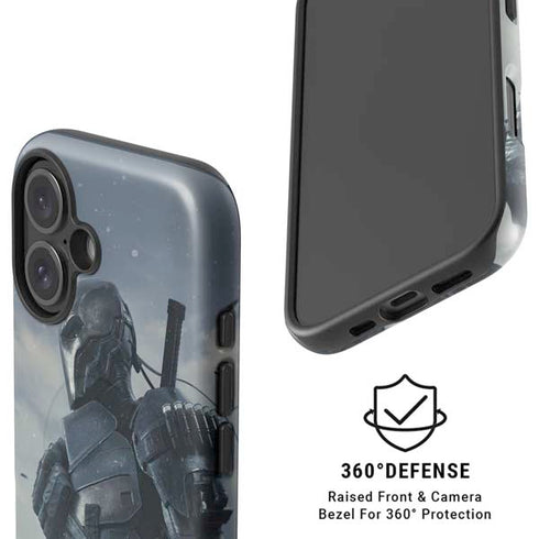 DC Comics Arkham Origins Deathstroke iPhone 16 Plus Magsafe Impact Case