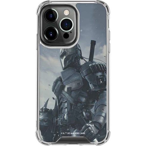 DC Comics Arkham Origins Deathstroke iPhone 16 Pro Clear Case