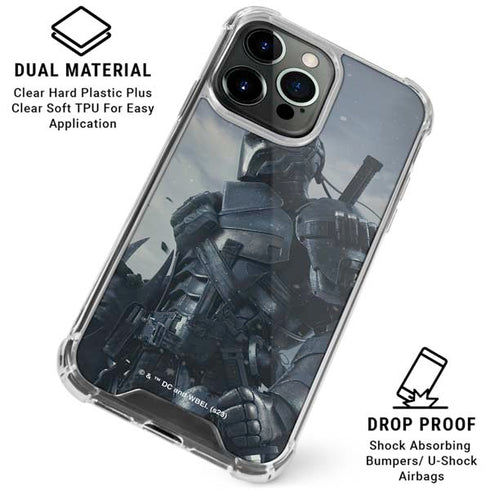 DC Comics Arkham Origins Deathstroke iPhone 16 Pro Clear Case